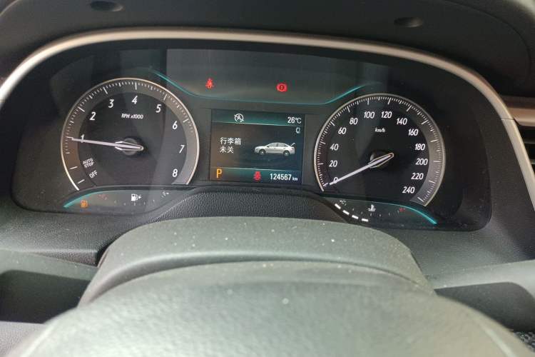 Used Buick GT 2016 15N Automatic Luxury Edition Odometer Close Up