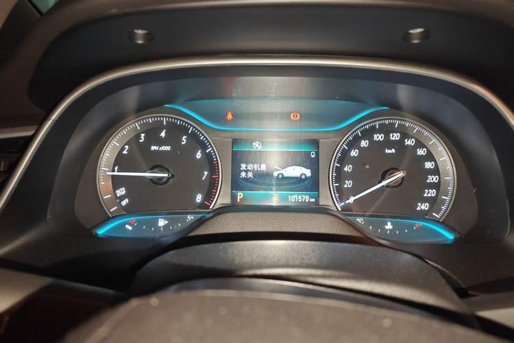 Used Buick GT 2016 15N Automatic Elite Edition Odometer Close Up