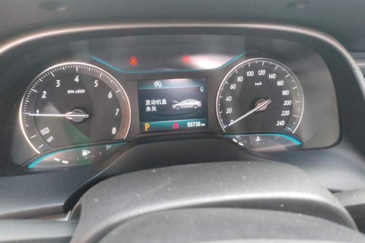 Used Buick GT 2016 15N Automatic Elite Edition Odometer Close Up