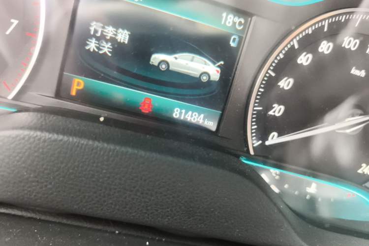 Used Buick GT 2016 15N Automatic Luxury Edition Odometer Close Up