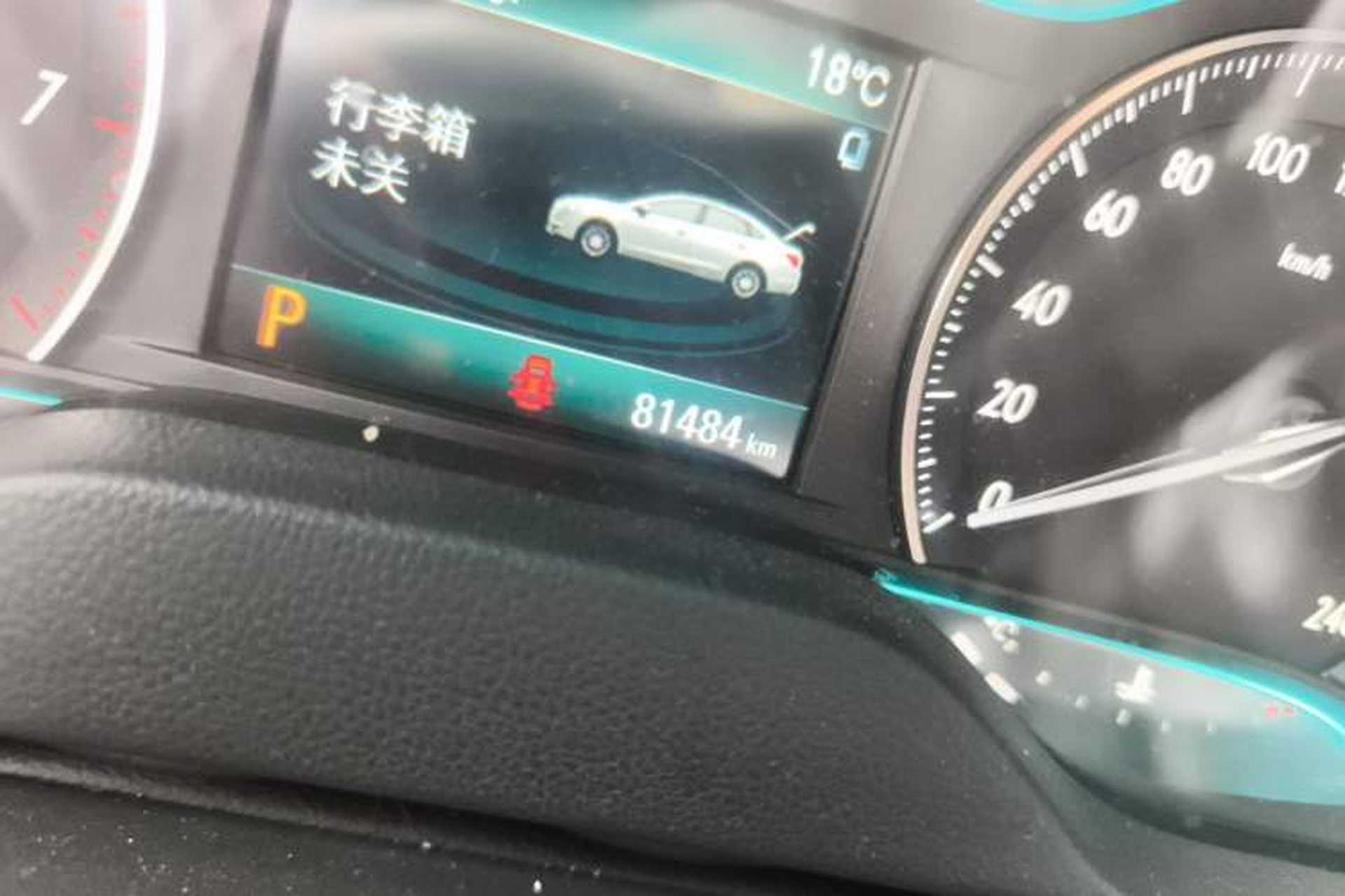Used Buick GT 2016 15N Automatic Luxury Edition Odometer Close Up