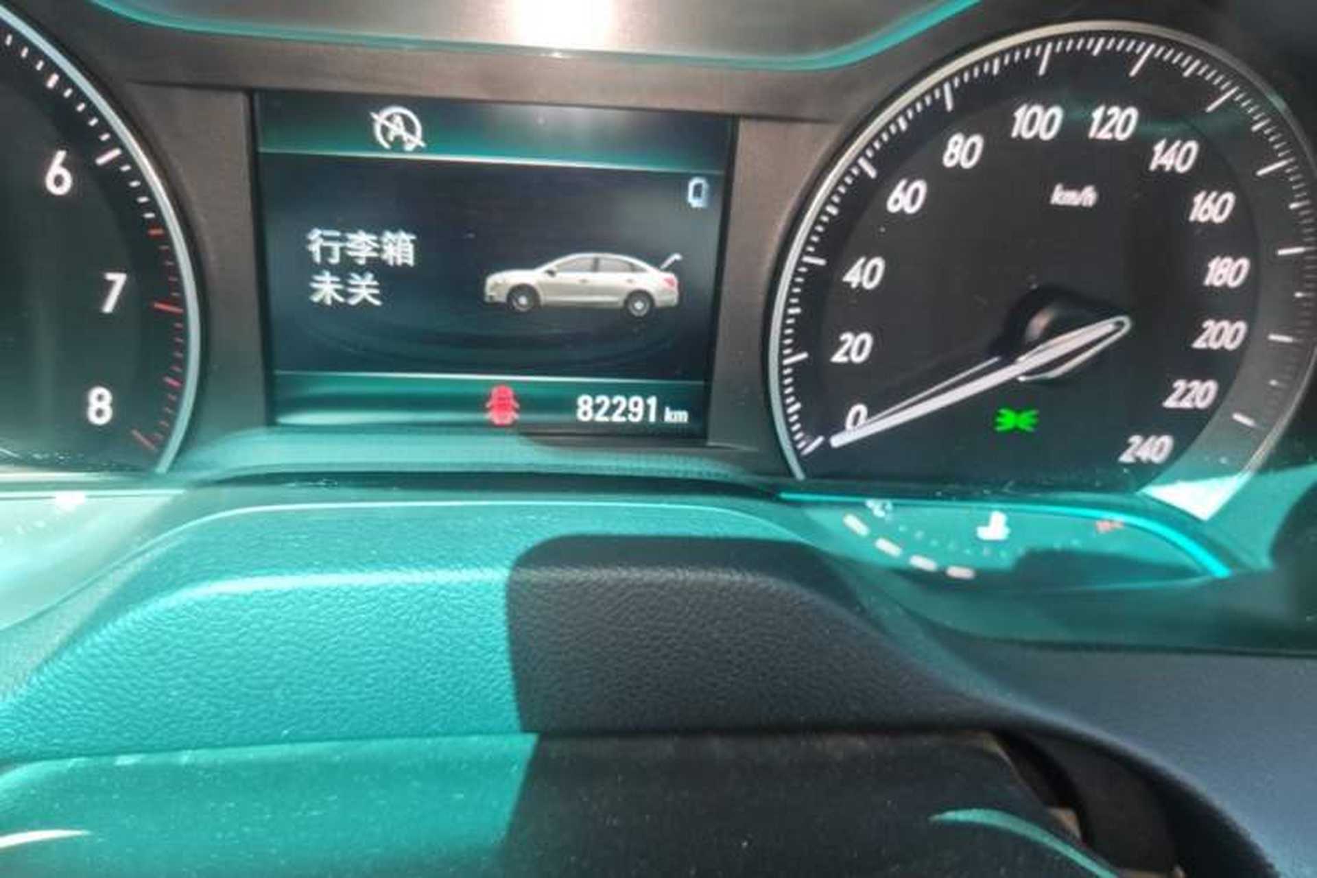 Used Buick GT 2016 15N Manual Elite Edition Odometer Close Up