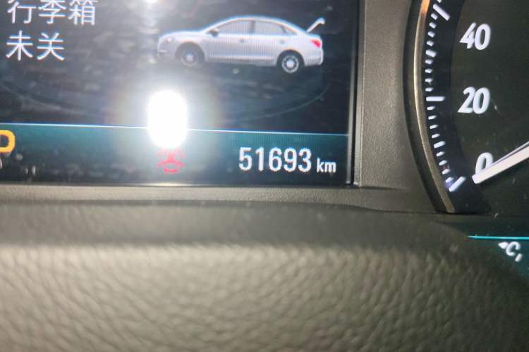 Used Buick GT 2016 15N Automatic Elite Edition Odometer Close Up