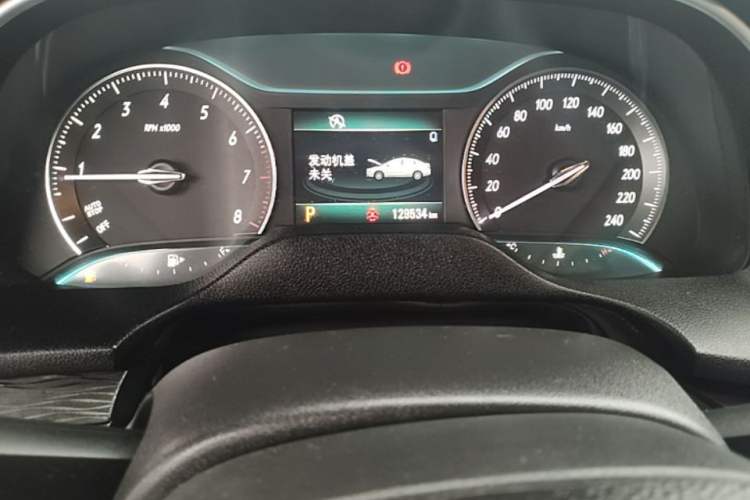 Used Buick GT 2016 15N Automatic Elite Edition Odometer Close Up