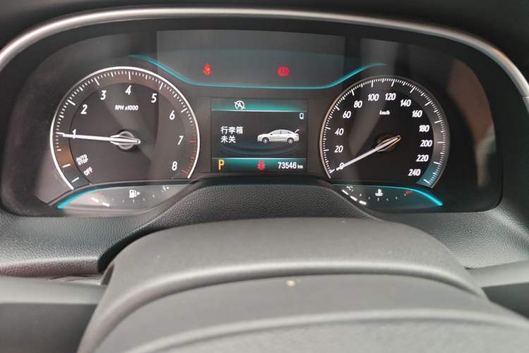 Used Buick GT 2016 15N Automatic Elite Edition Odometer Close Up