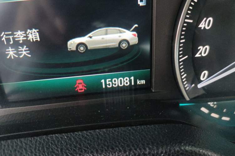 Used Buick GT 2016 15N Manual Elite Edition Odometer Close Up