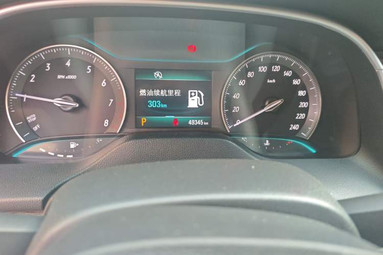 Used Buick GT 2016 15N Automatic Elite Edition Odometer Close Up