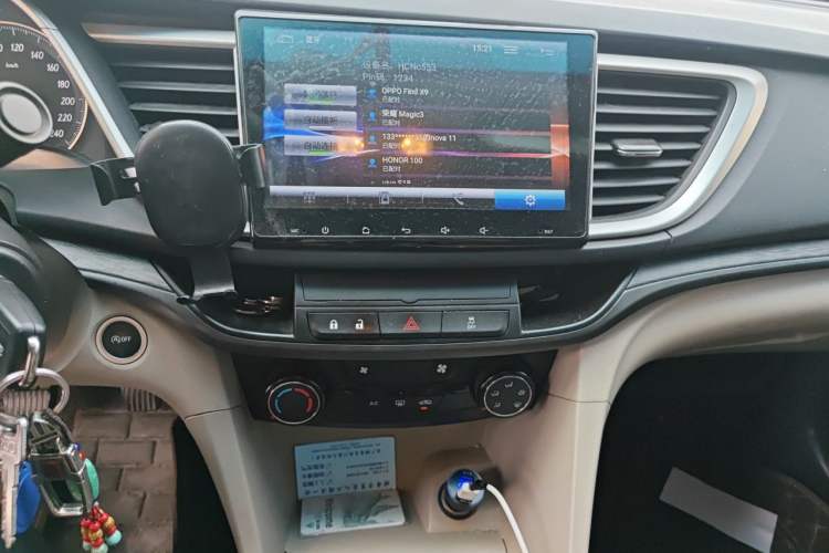 Used Buick GT 2017 15N Manual Elite Version Audio And AC Panel