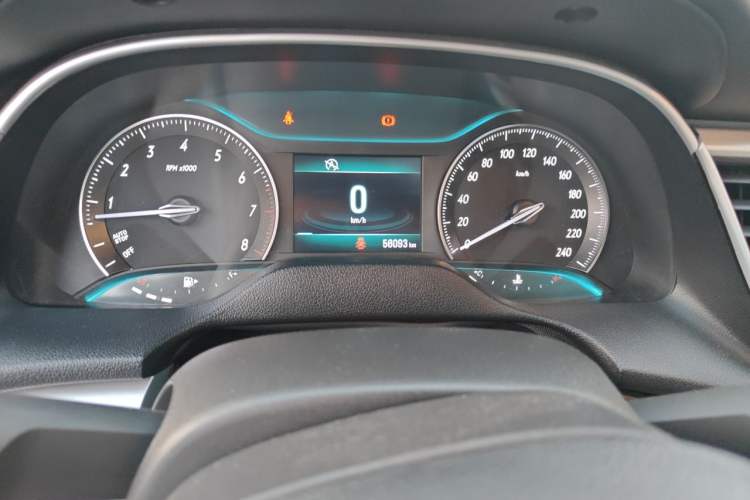 Used Buick GT 2017 15N Manual Elite Version Odometer Close Up
