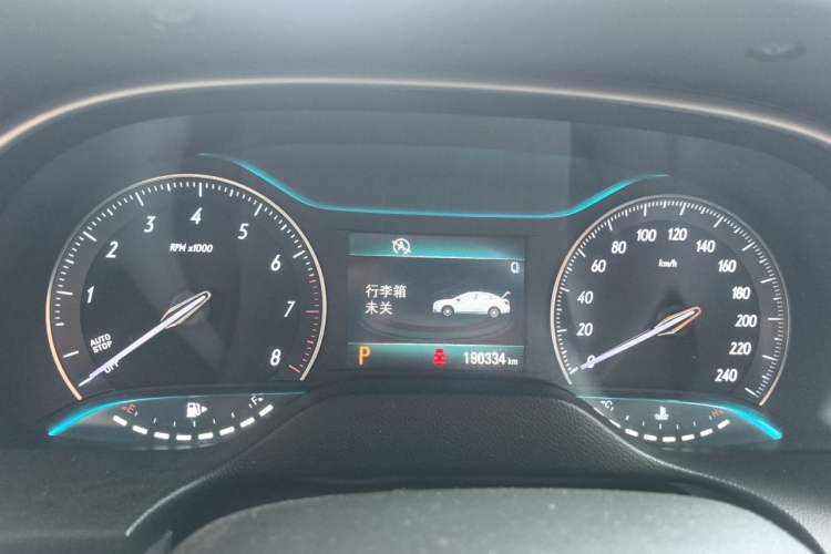 Used Buick GT 2017 15N Automatic Elite Version Instrument Cluster