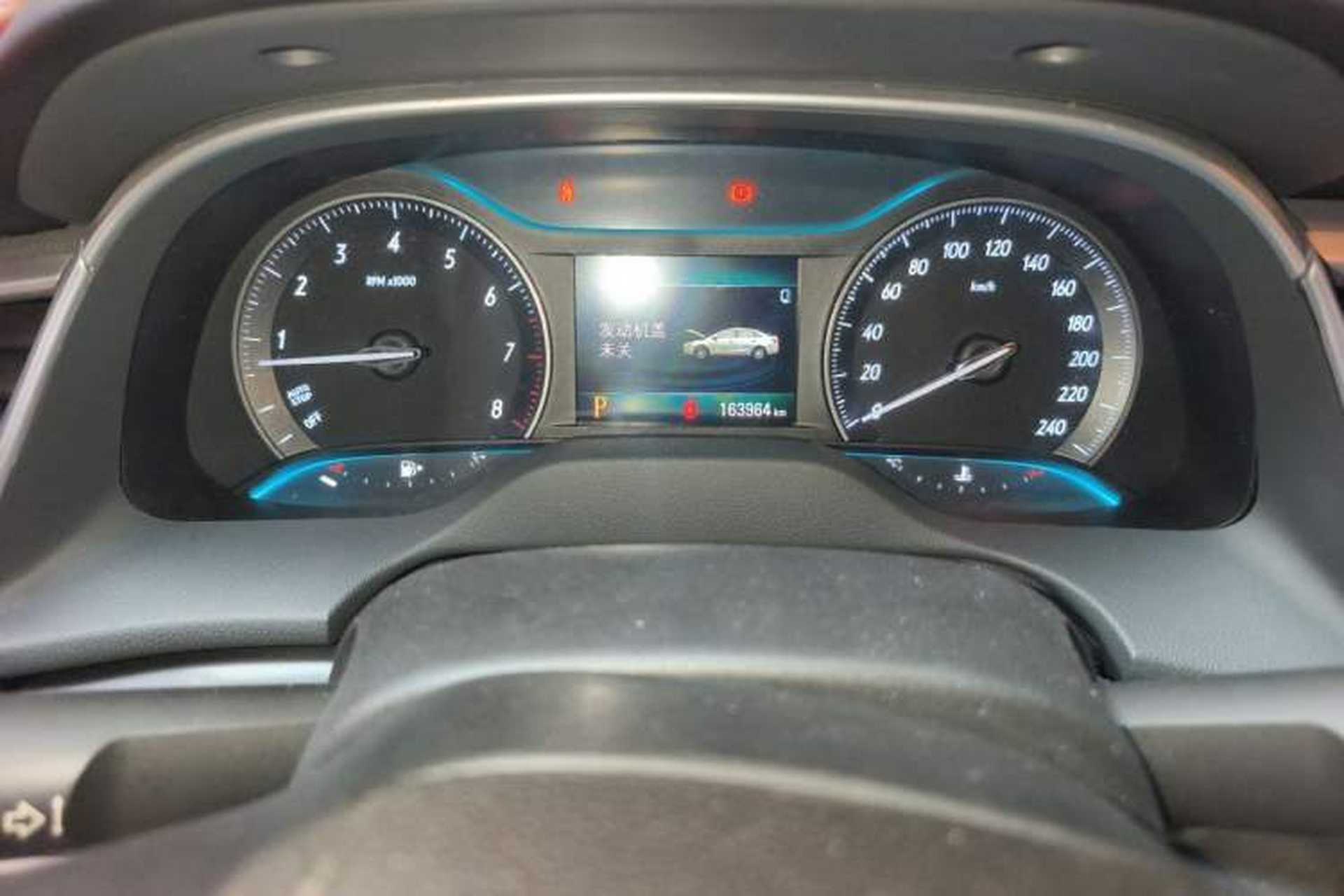 Used Buick GT 2017 15N Automatic Elite Version Odometer Close Up