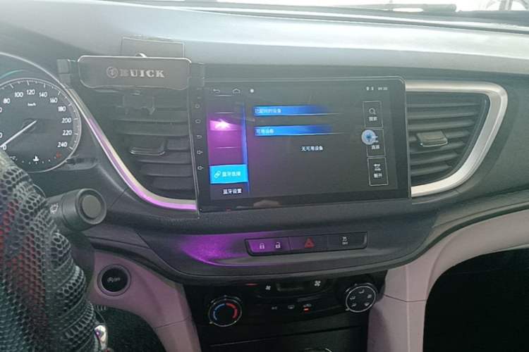 Used Buick GT 2017 15N Automatic Entry-Level Trim Audio And AC Panel