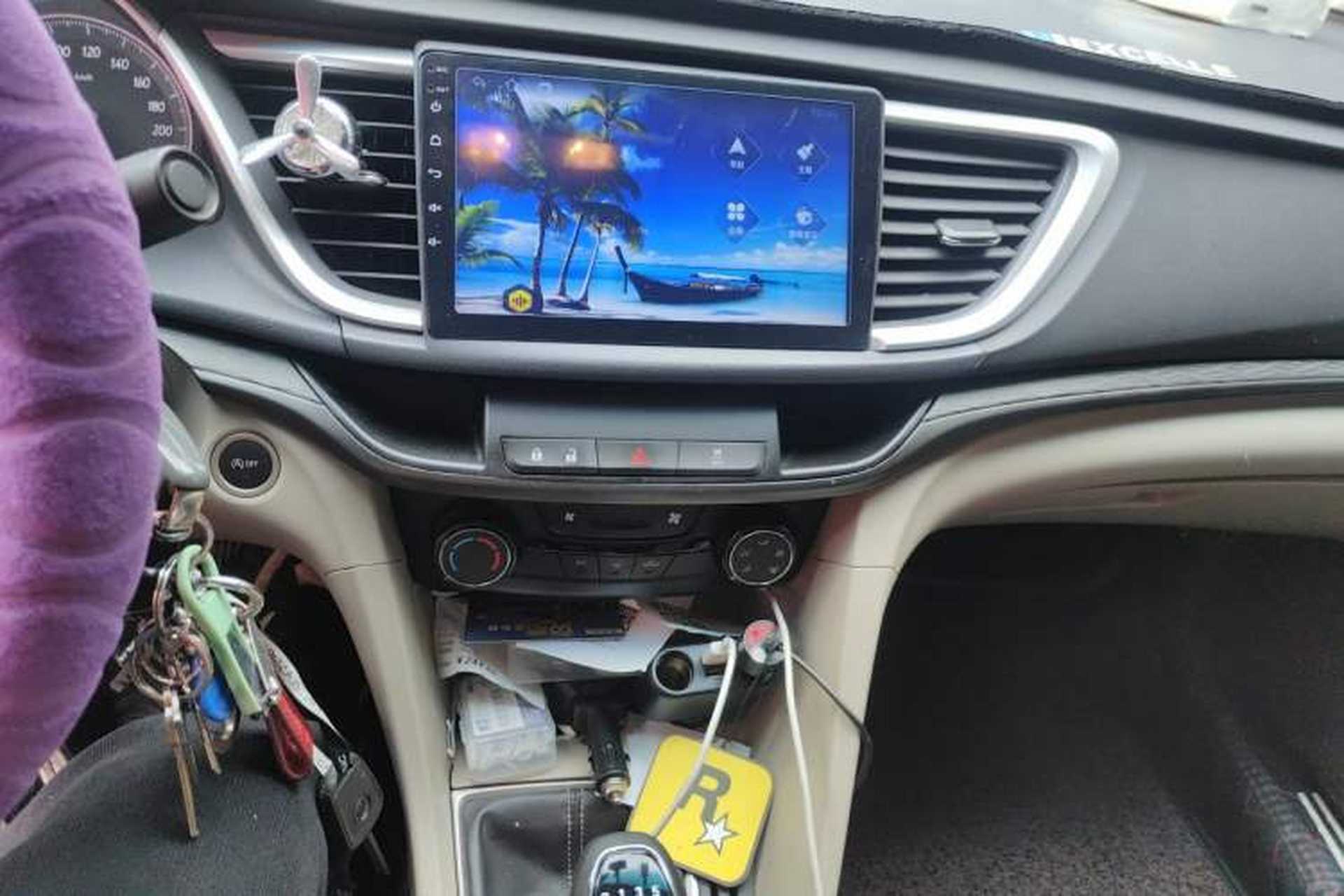 Used Buick GT 2017 15N Manual Elite Version Audio And AC Panel