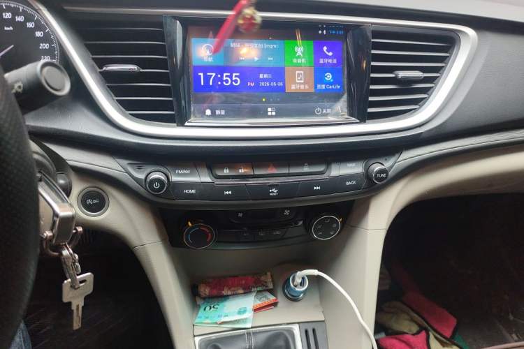 Used Buick GT 2017 15N Manual Entry-Level Trim Audio And AC Panel