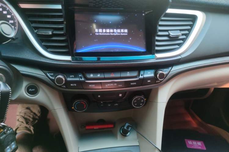 Used Buick GT 2017 15N Automatic Entry-Level Trim Audio And AC Panel