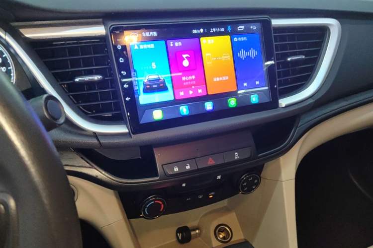 Used Buick GT 2017 15N Automatic Elite Version Audio And AC Panel