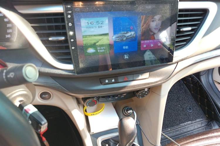 Used Buick GT 2017 15N Automatic Elite Version Audio And AC Panel
