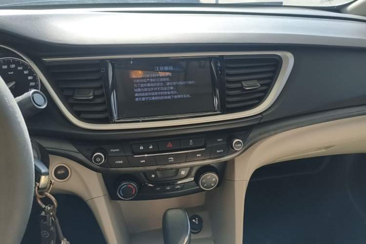 Used Buick GT 2017 15N Automatic Elite Version Audio And AC Panel