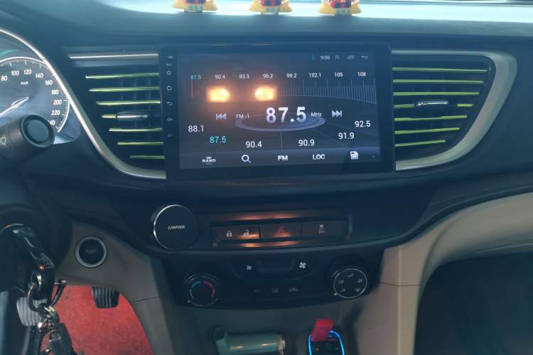 Used Buick GT 2017 15N Manual Elite Version Audio And AC Panel