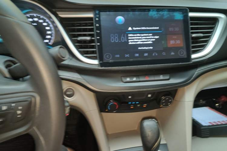 Used Buick GT 2017 15N Automatic Elite Version Audio And AC Panel