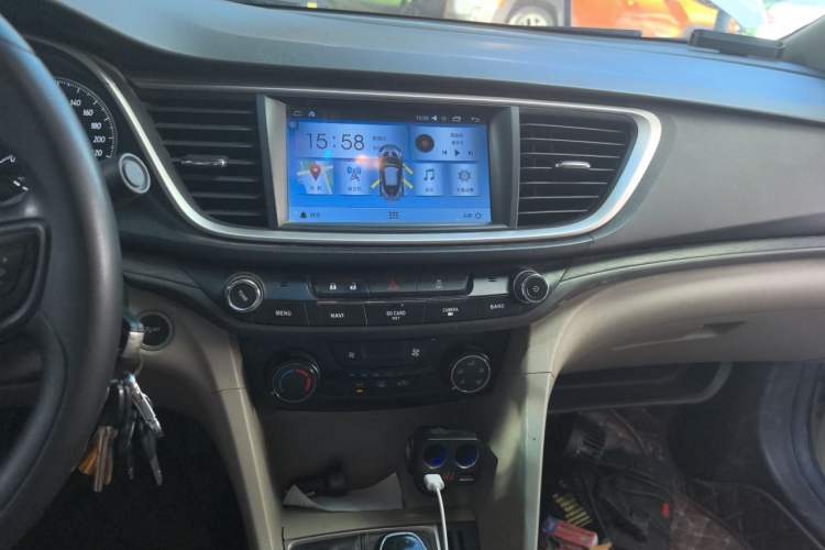 Used Buick GT 2017 15N Manual Elite Version Audio And AC Panel