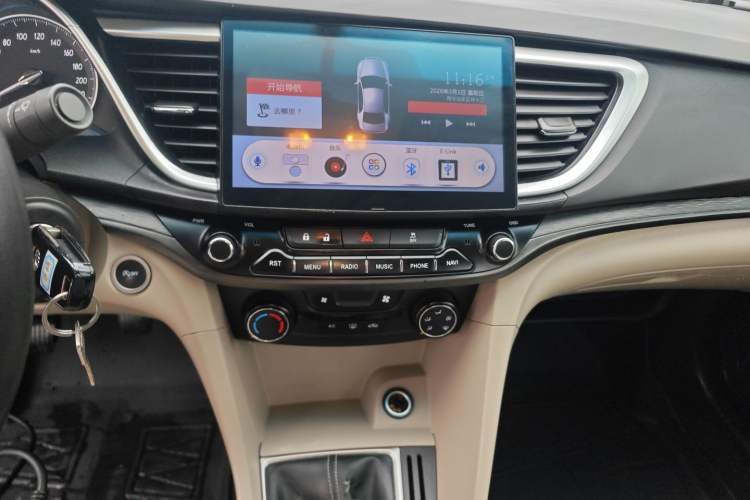 Used Buick GT 2017 15N Manual Elite Version Audio And AC Panel