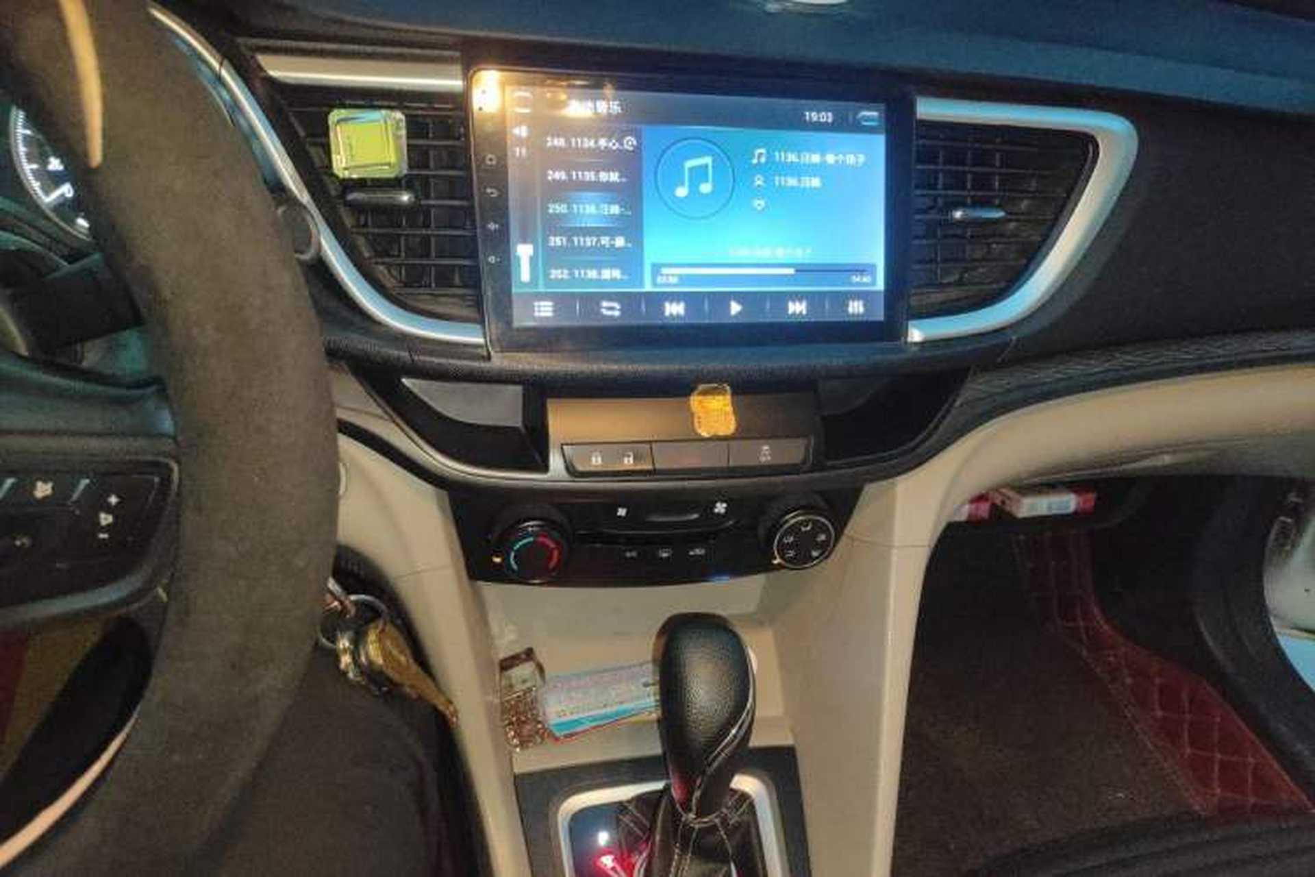 Used Buick GT 2017 15N Automatic Entry-Level Trim Audio And AC Panel