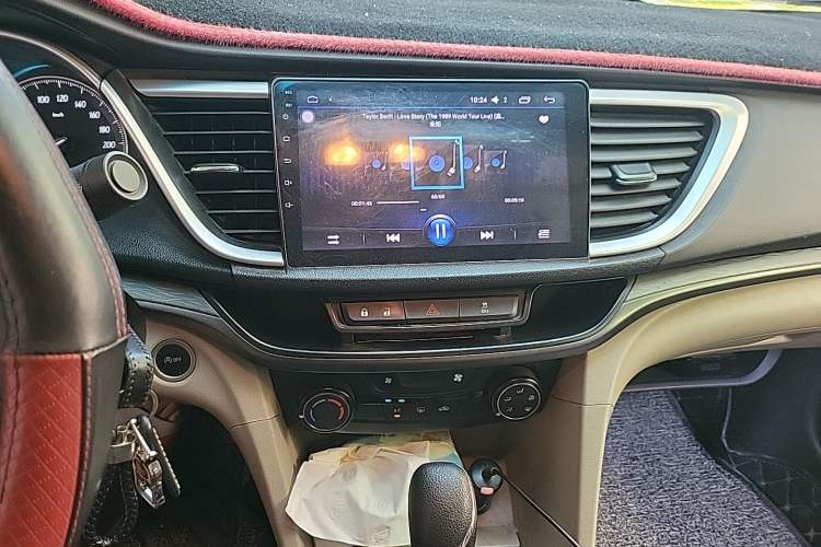 Used Buick GT 2017 15N Automatic Elite Version Audio And AC Panel