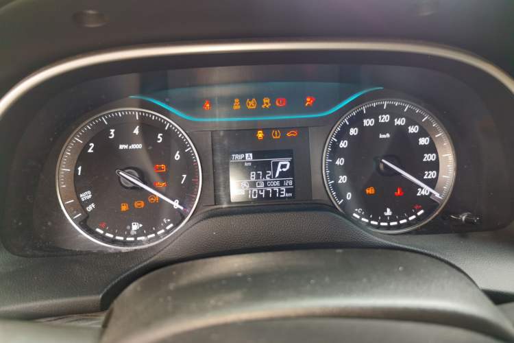 Used Buick GT 2017 15N Automatic Entry-Level Trim Instrument Cluster