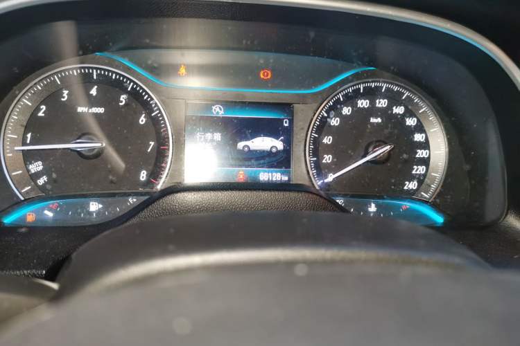 Used Buick GT 2017 15N Manual Elite Version Odometer Close Up