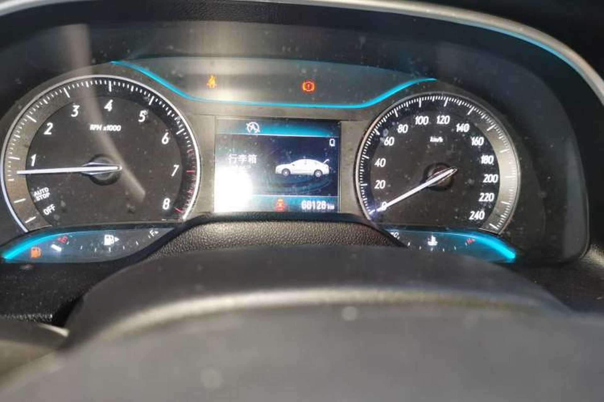 Used Buick GT 2017 15N Manual Elite Version Odometer Close Up