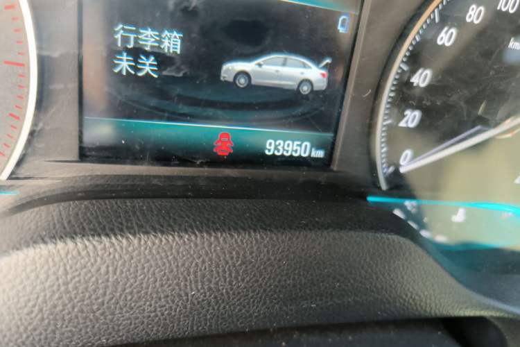 Used Buick GT 2017 15N Manual Elite Version Odometer Close Up