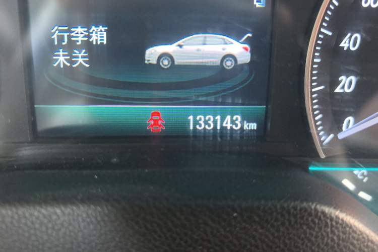 Used Buick GT 2017 15N Manual Elite Version Odometer Close Up