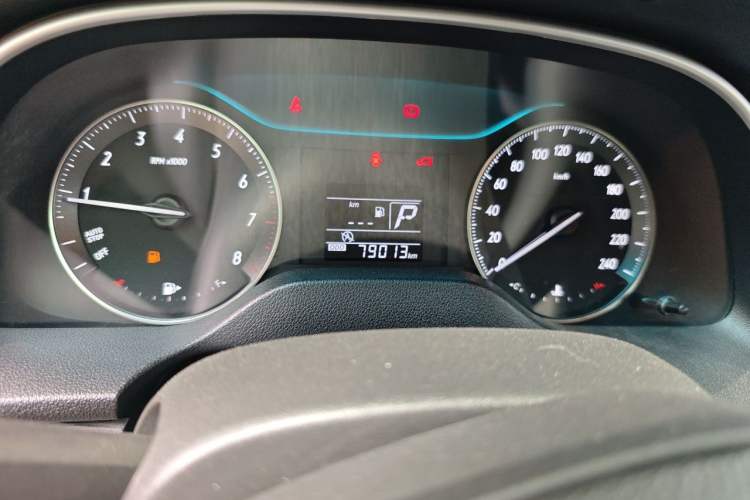 Used Buick GT 2017 15N Automatic Entry-Level Trim Odometer Close Up