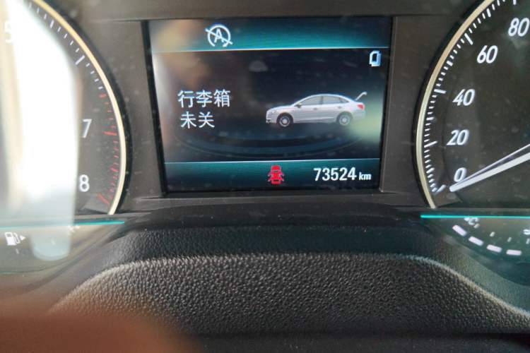 Used Buick GT 2017 15N Manual Elite Version Odometer Close Up