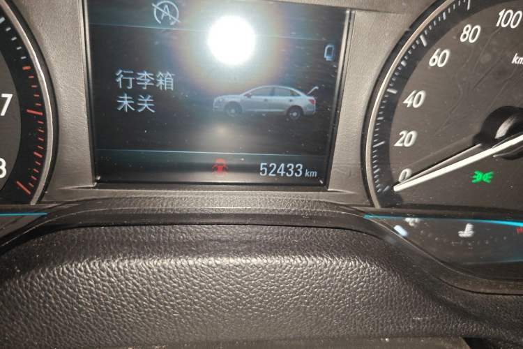 Used Buick GT 2017 15N Manual Elite Version Odometer Close Up