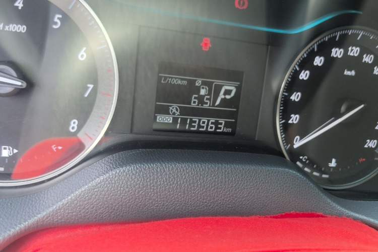 Used Buick GT 2017 15N Automatic Entry-Level Trim Odometer Close Up