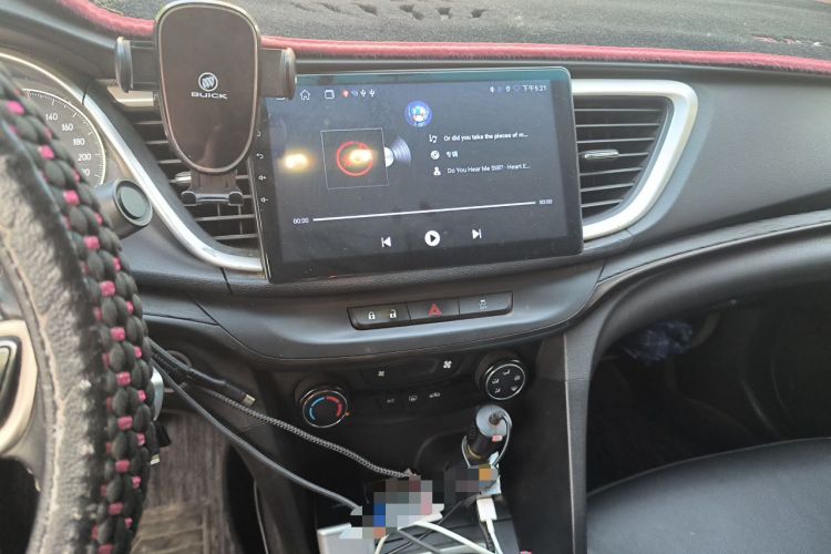Used Buick GT 2018 18T Automatic Elite Model Audio And AC Panel