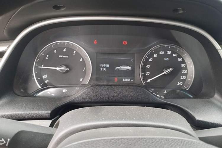 Used Buick GT 2018 15T Manual Elite Version China V Standard Instrument Cluster
