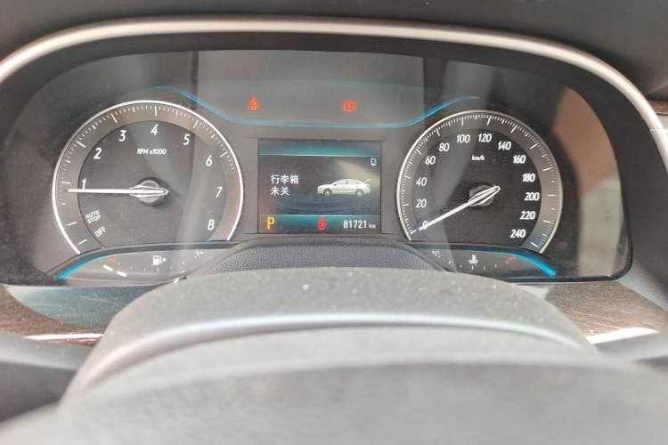 Used Buick GT 2018 18T Automatic Flagship Model Odometer Close Up