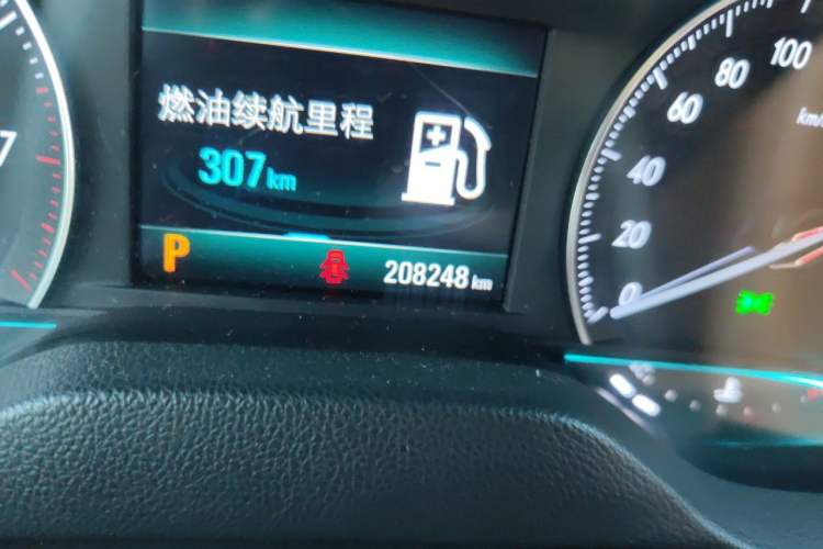 Used Buick GT 2018 18T Automatic Flagship Model Odometer Close Up