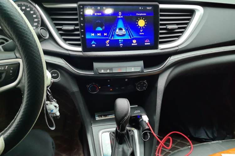 Used Buick GT 2018 18T Automatic Elite Model Audio And AC Panel