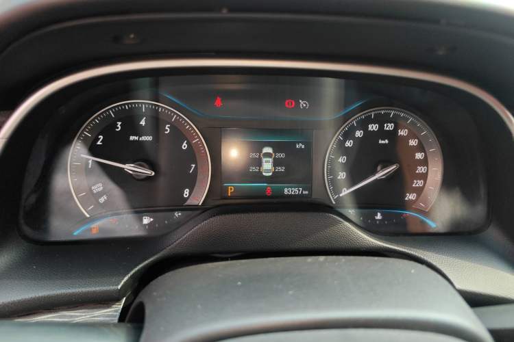 Used Buick GT 2018 18T Automatic Elite Model Instrument Cluster
