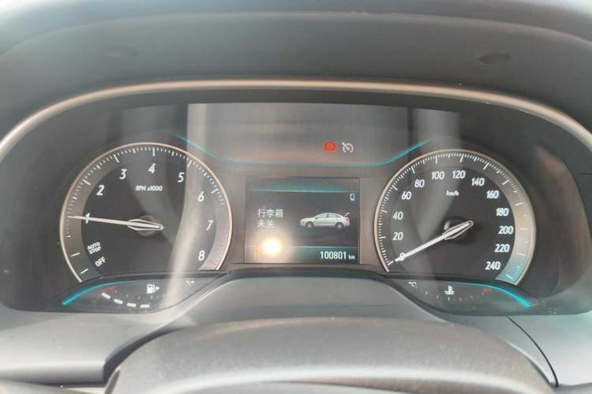 Used Buick GT 2018 15T Dual-Clutch Elite Model China V Standard Instrument Cluster