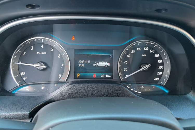 Used Buick GT 2018 15T Dual-Clutch Elite Model China V Standard Instrument Cluster
