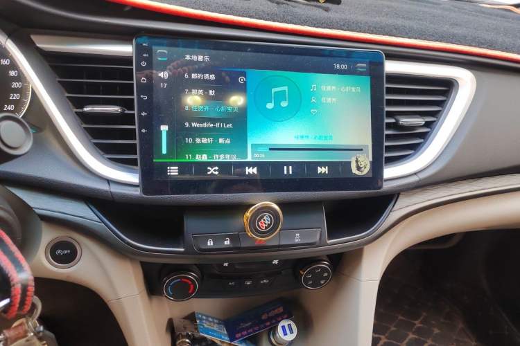 Used Buick GT 2018 15T Manual Elite Version China V Standard Audio And AC Panel