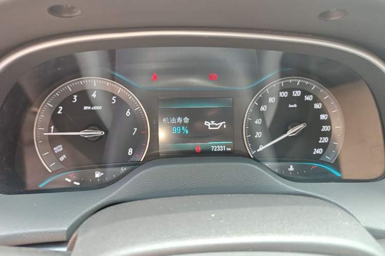 Used Buick GT 2018 15T Manual Elite Version China V Standard Instrument Cluster