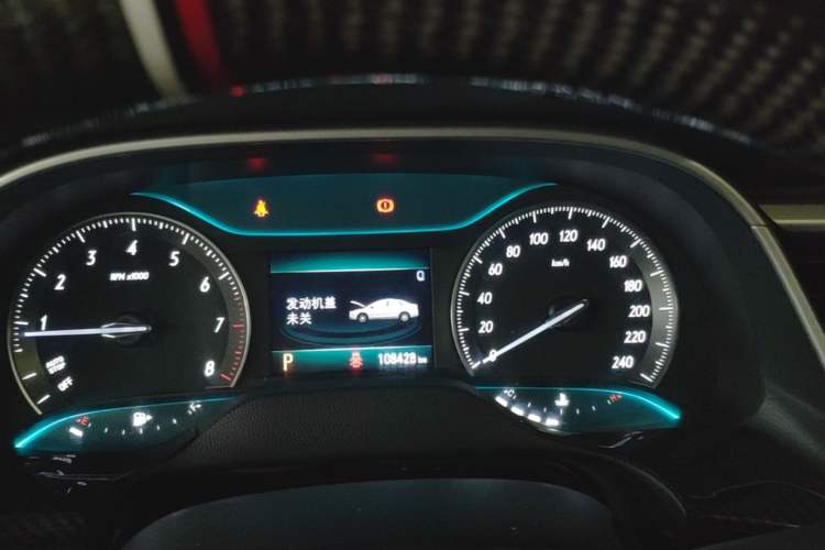 Used Buick GT 2018 18T Automatic Elite Model Instrument Cluster