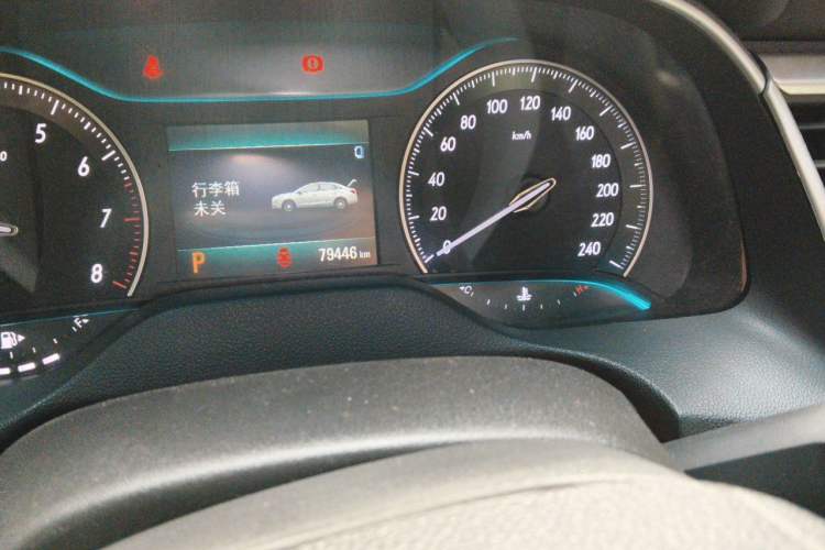 Used Buick GT 2018 18T Automatic Elite Model Odometer Close Up