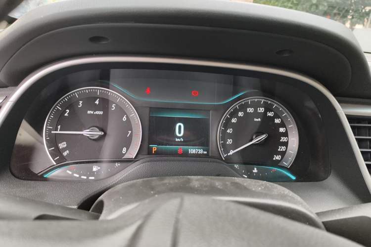 Used Buick GT 2018 15T Dual-Clutch Elite Model China V Standard Instrument Cluster
